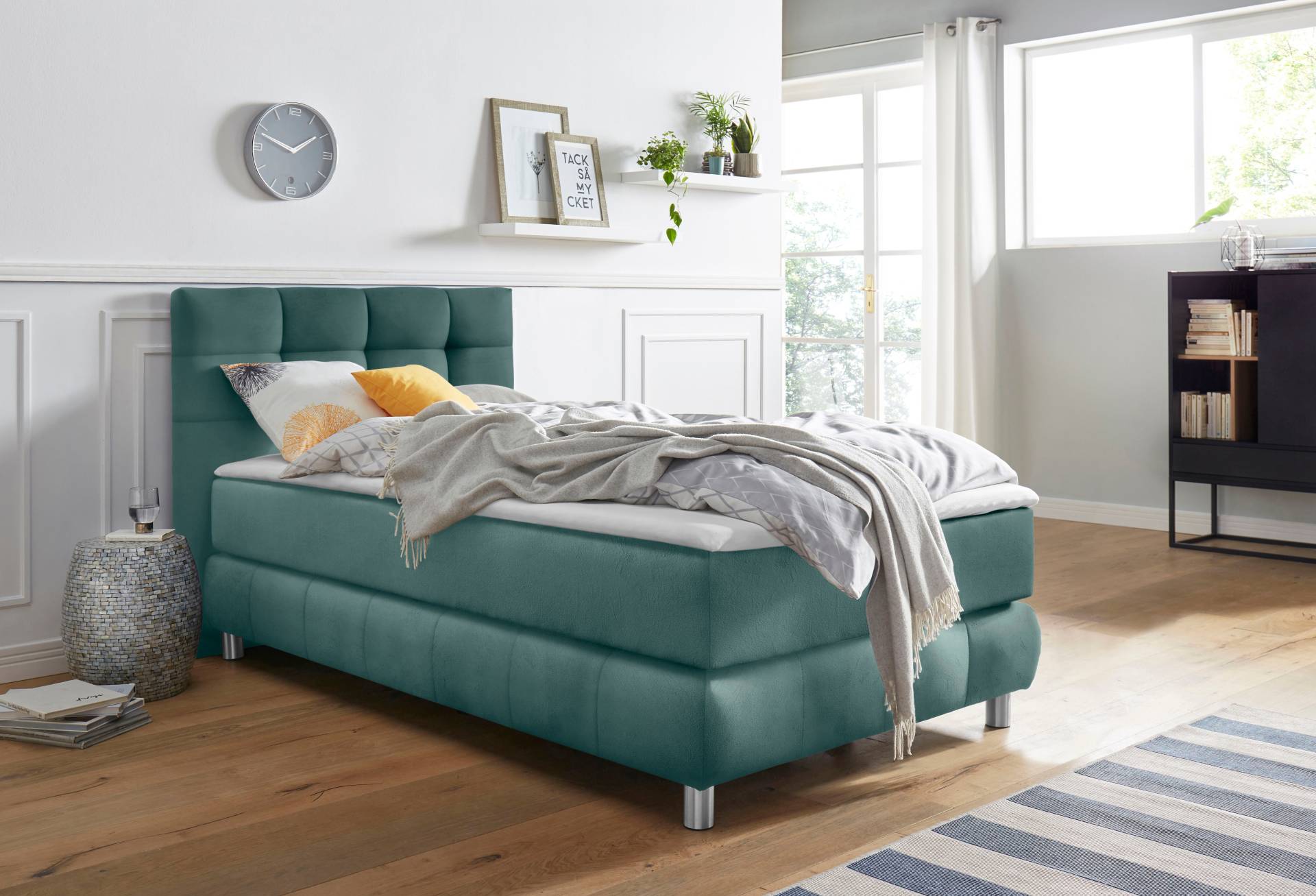 andas Boxspringbett »Salo«, incl. Topper, 6 Breiten, 2 Härtegrade, TFK auch in Härtegrad 4 andas Boxspringbett »Salo«, incl. Topper, 6 Breiten, 2 Härtegrade, TFK auch in Härtegrad 4 von andas