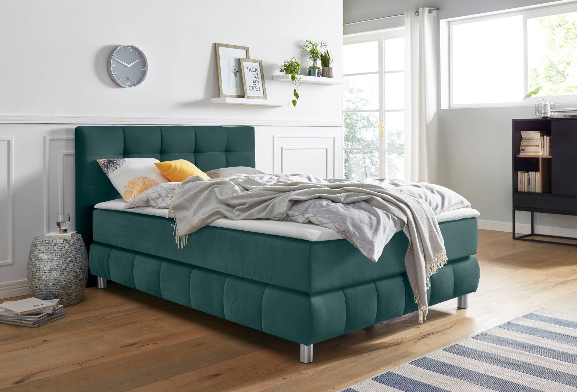 andas Boxspringbett »Salo«, incl. Topper, 6 Breiten, 2 Härtegrade, TFK auch in Härtegrad 4 andas Boxspringbett »Salo«, incl. Topper, 6 Breiten, 2 Härtegrade, TFK auch in Härtegrad 4 von andas