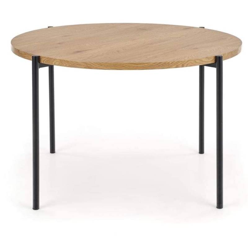 andas Couchtisch »Vantaa«, Tischplatte aus massiver Eiche, generelle Masse (B/T/H): 60/60/45 cm von andas