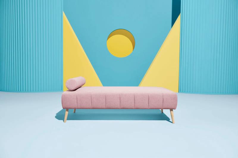 andas Daybett »Lucy«, mit losen Rollenkissen von andas