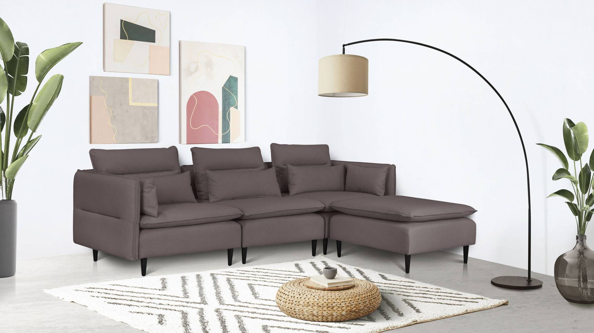 andas Ecksofa »ALVIK L-Form« von andas