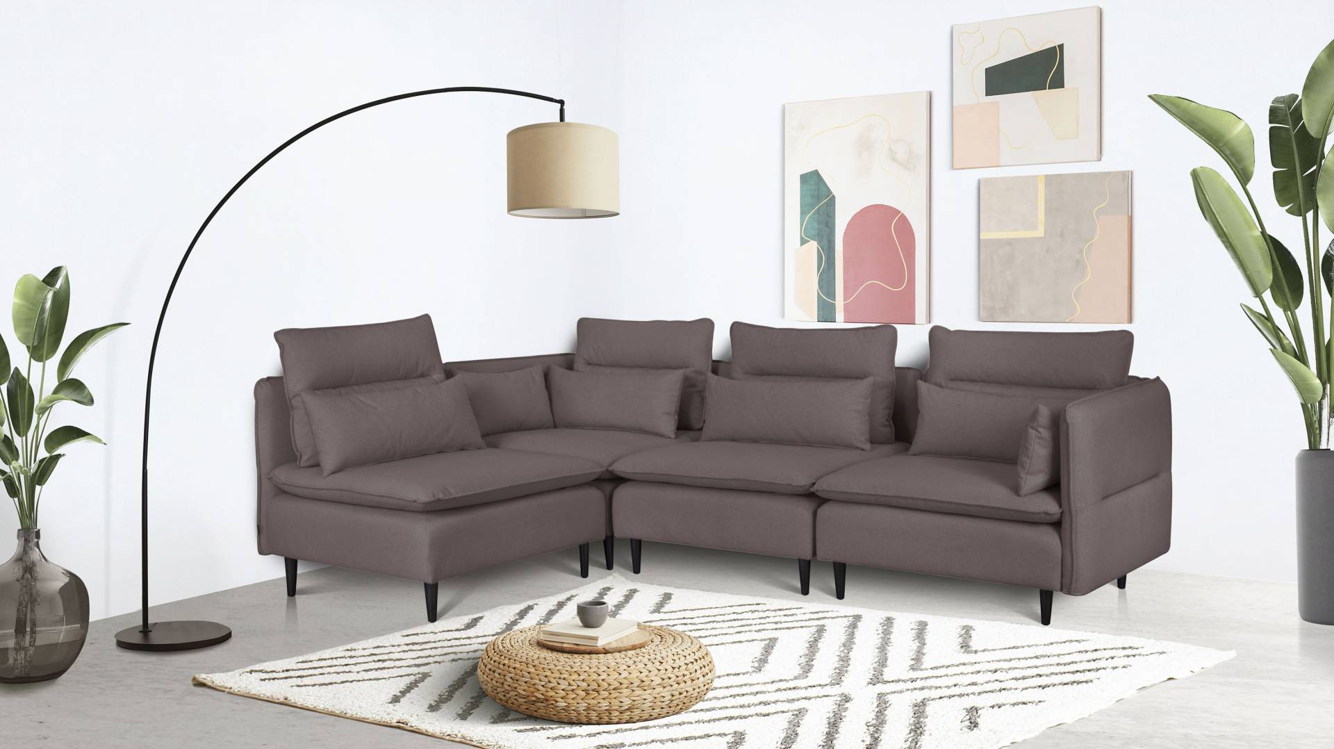 andas Ecksofa »ALVIK L-Form« von andas