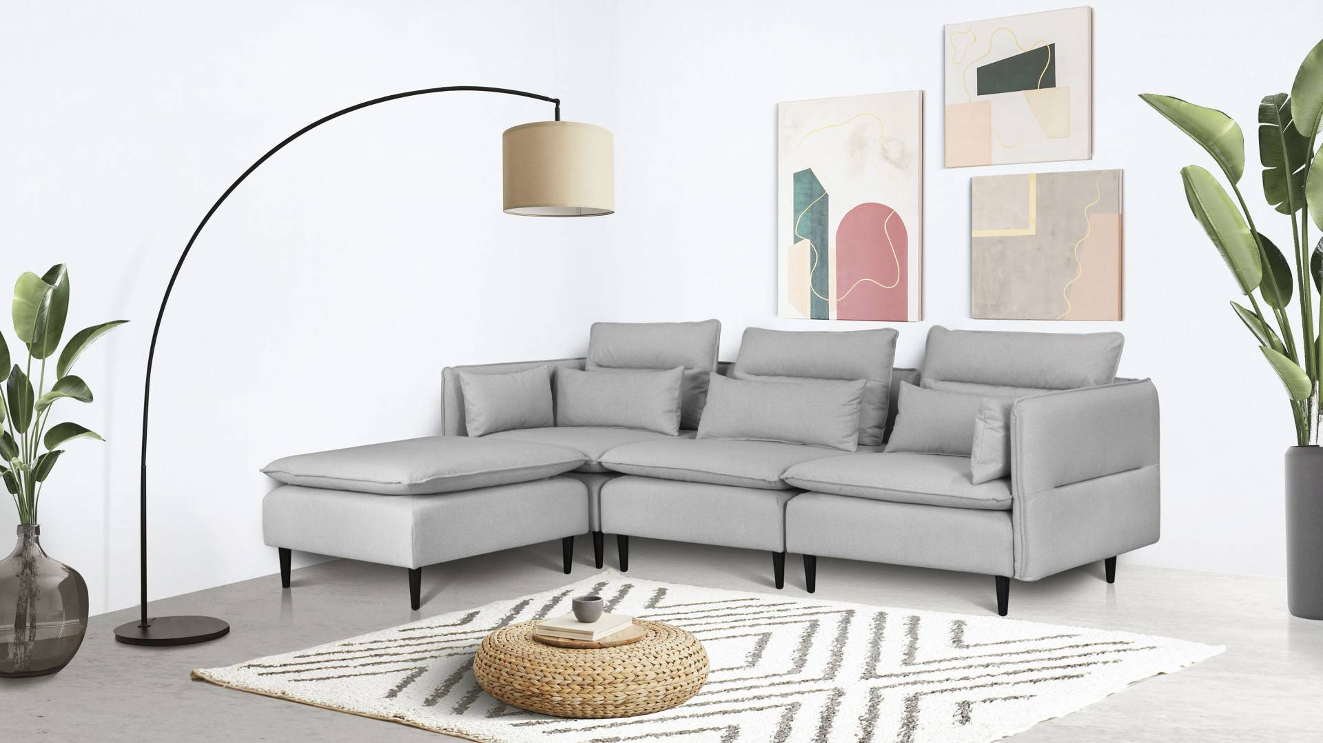 andas Ecksofa »ALVIK L-Form« von andas