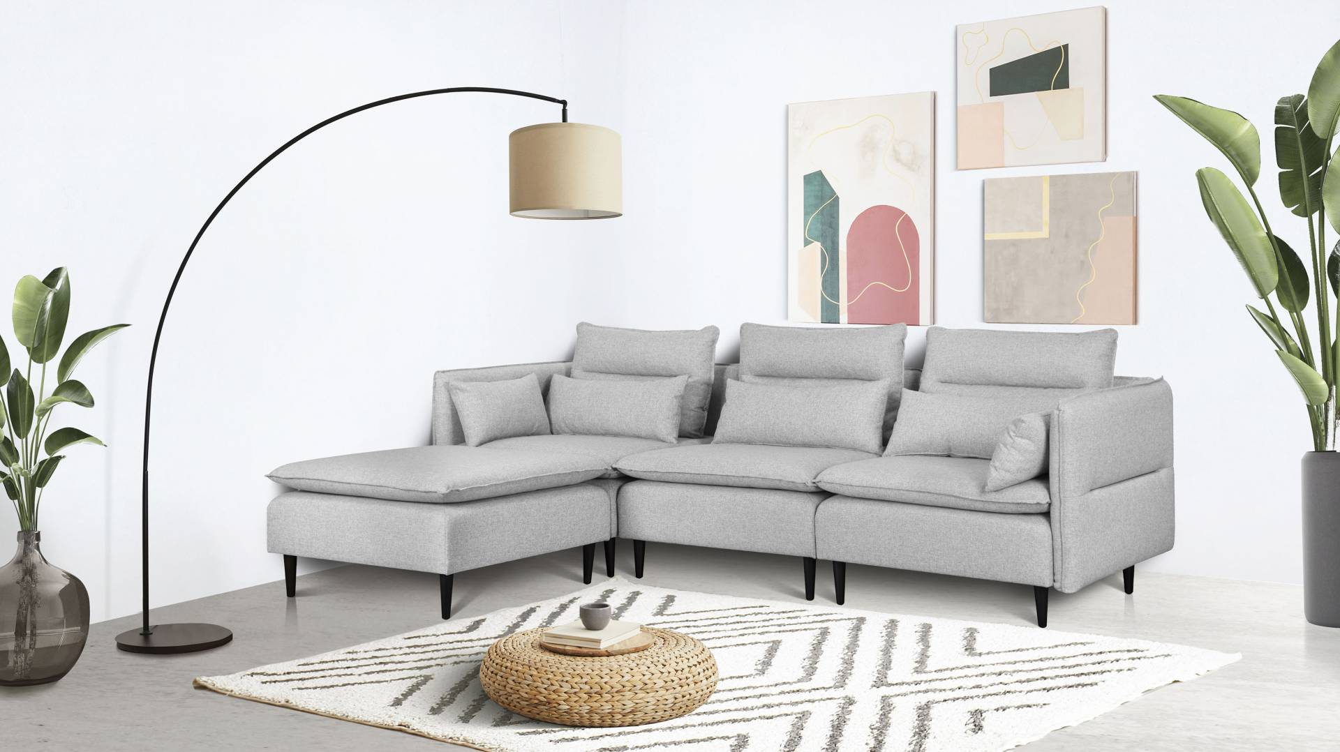 andas Ecksofa »ALVIK L-Form« von andas