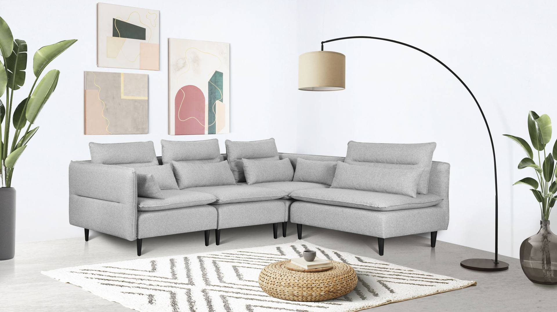 andas Ecksofa »ALVIK L-Form« von andas