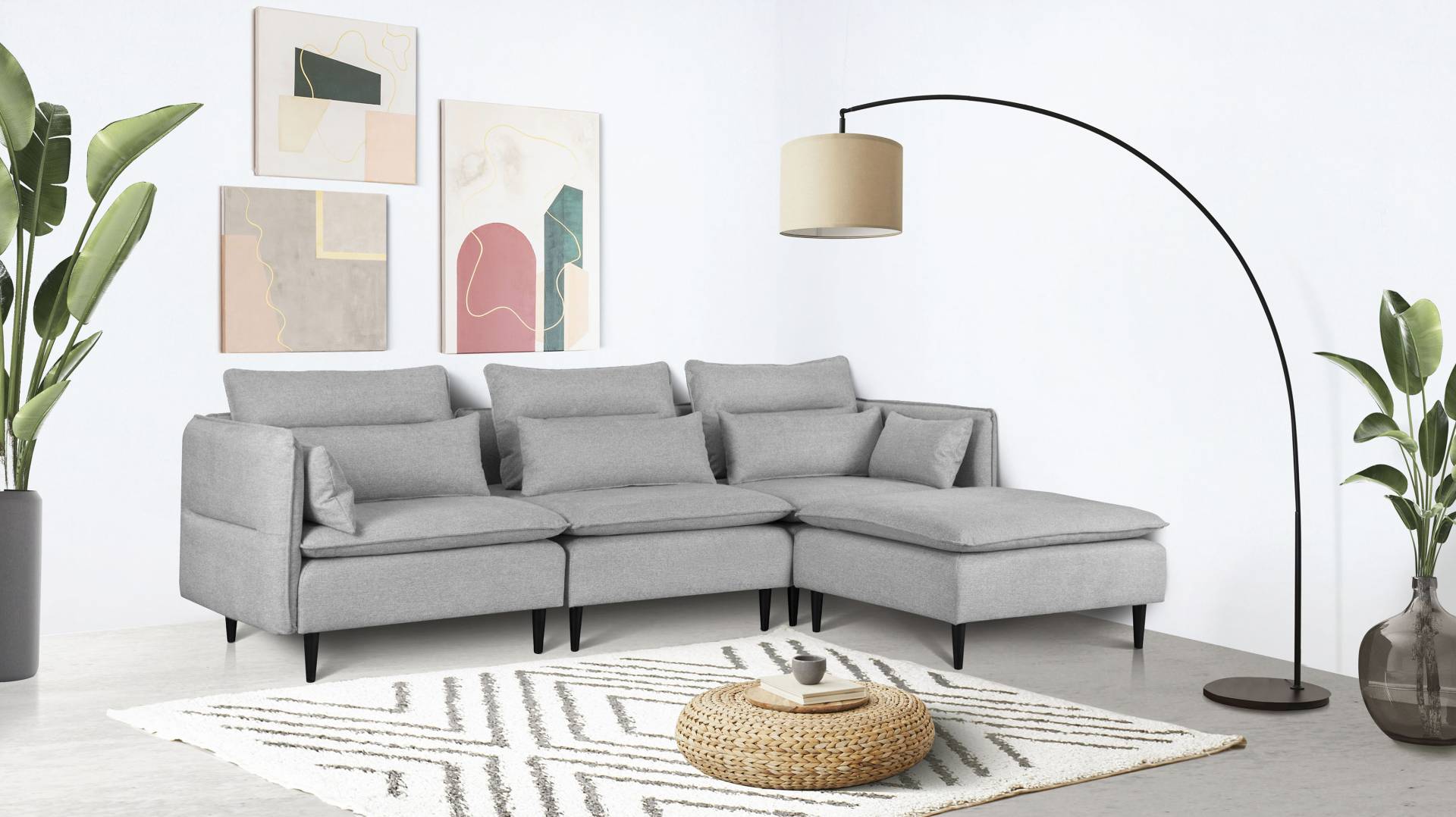 andas Ecksofa »ALVIK L-Form« von andas