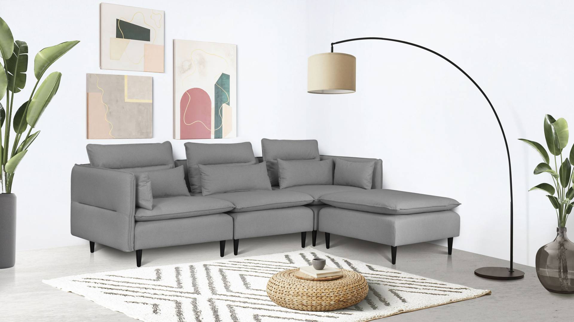 andas Ecksofa »ALVIK L-Form« von andas