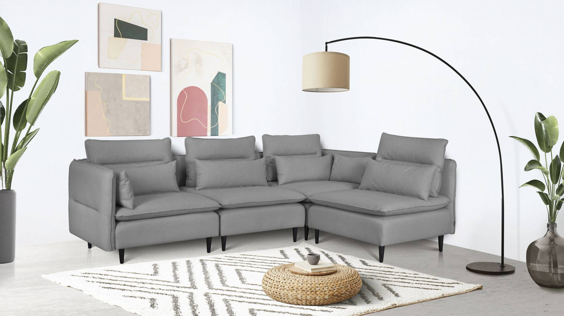 andas Ecksofa »ALVIK L-Form« von andas