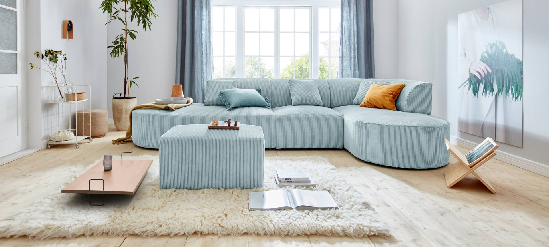 andas Ecksofa »Alesund«, 4 Teile, bestehend aus Modulen, auch einzeln erhältllich, miteinander verbunden andas Ecksofa »Alesund«, 4 Teile, bestehend aus Modulen, auch einzeln erhältllich, miteinander verbunden von andas