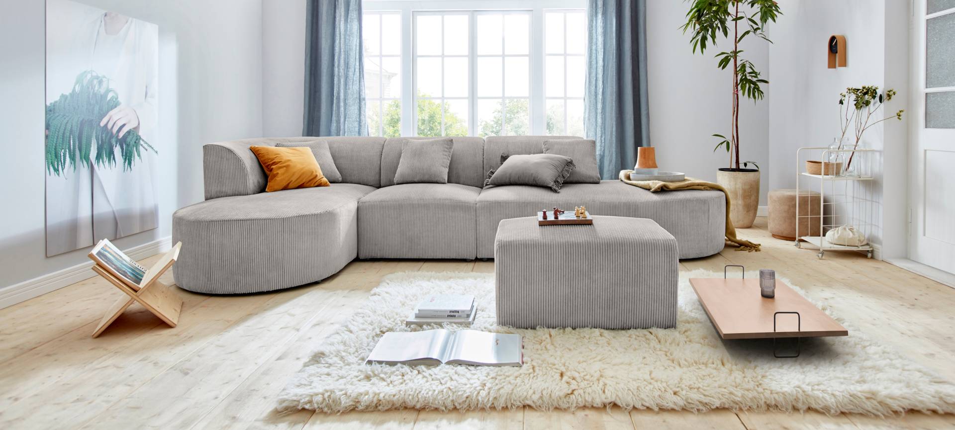 andas Ecksofa »Alesund«, 4 Teile, bestehend aus Modulen, auch einzeln erhältllich, miteinander verbunden andas Ecksofa »Alesund«, 4 Teile, bestehend aus Modulen, auch einzeln erhältllich, miteinander verbunden von andas