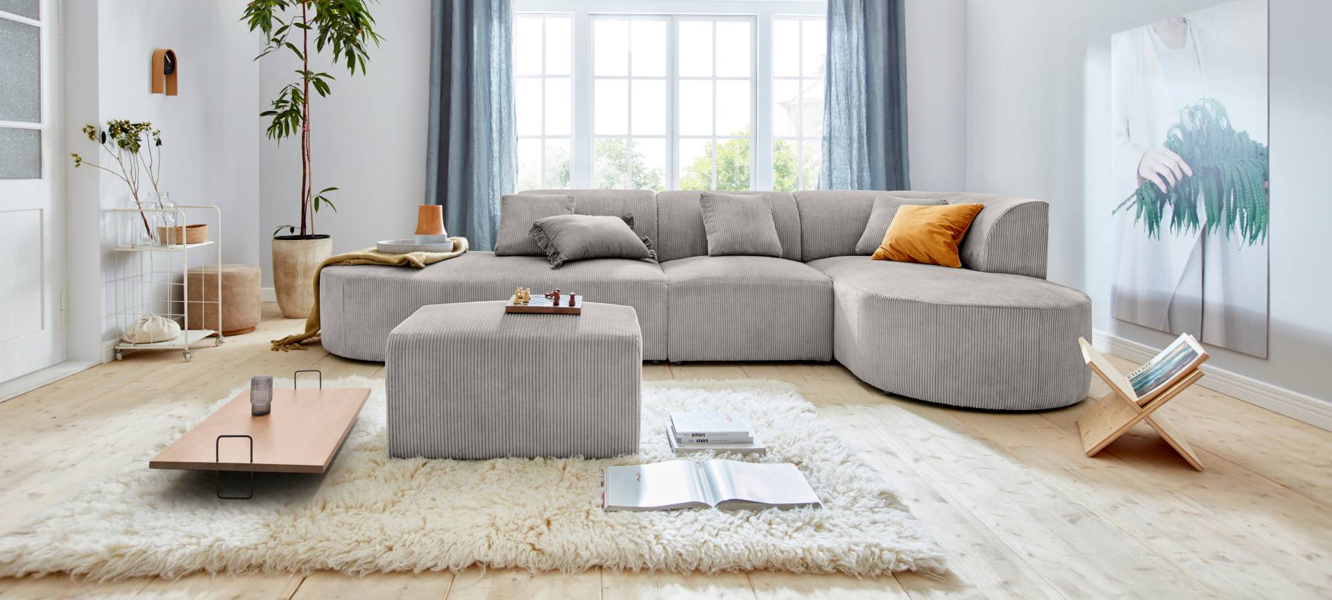 andas Ecksofa »Alesund«, 4 Teile, bestehend aus Modulen, auch einzeln erhältllich, miteinander verbunden andas Ecksofa »Alesund«, 4 Teile, bestehend aus Modulen, auch einzeln erhältllich, miteinander verbunden von andas