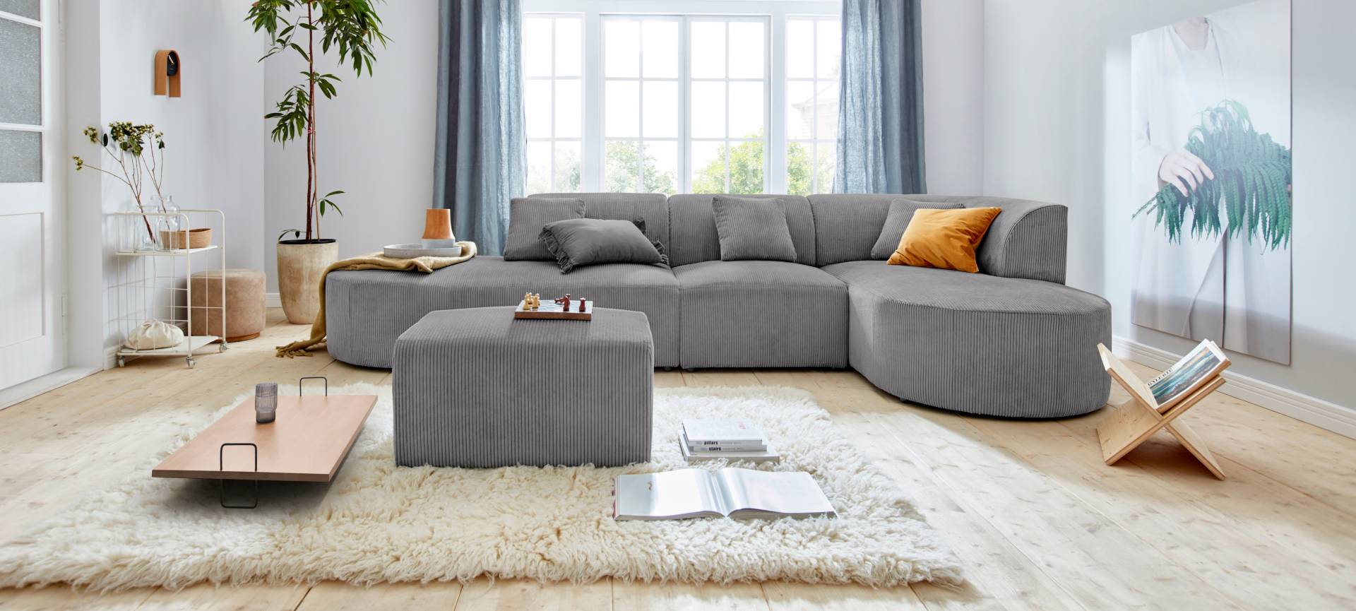 andas Ecksofa »Alesund«, 4 Teile, bestehend aus Modulen, auch einzeln erhältllich, miteinander verbunden andas Ecksofa »Alesund«, 4 Teile, bestehend aus Modulen, auch einzeln erhältllich, miteinander verbunden von andas