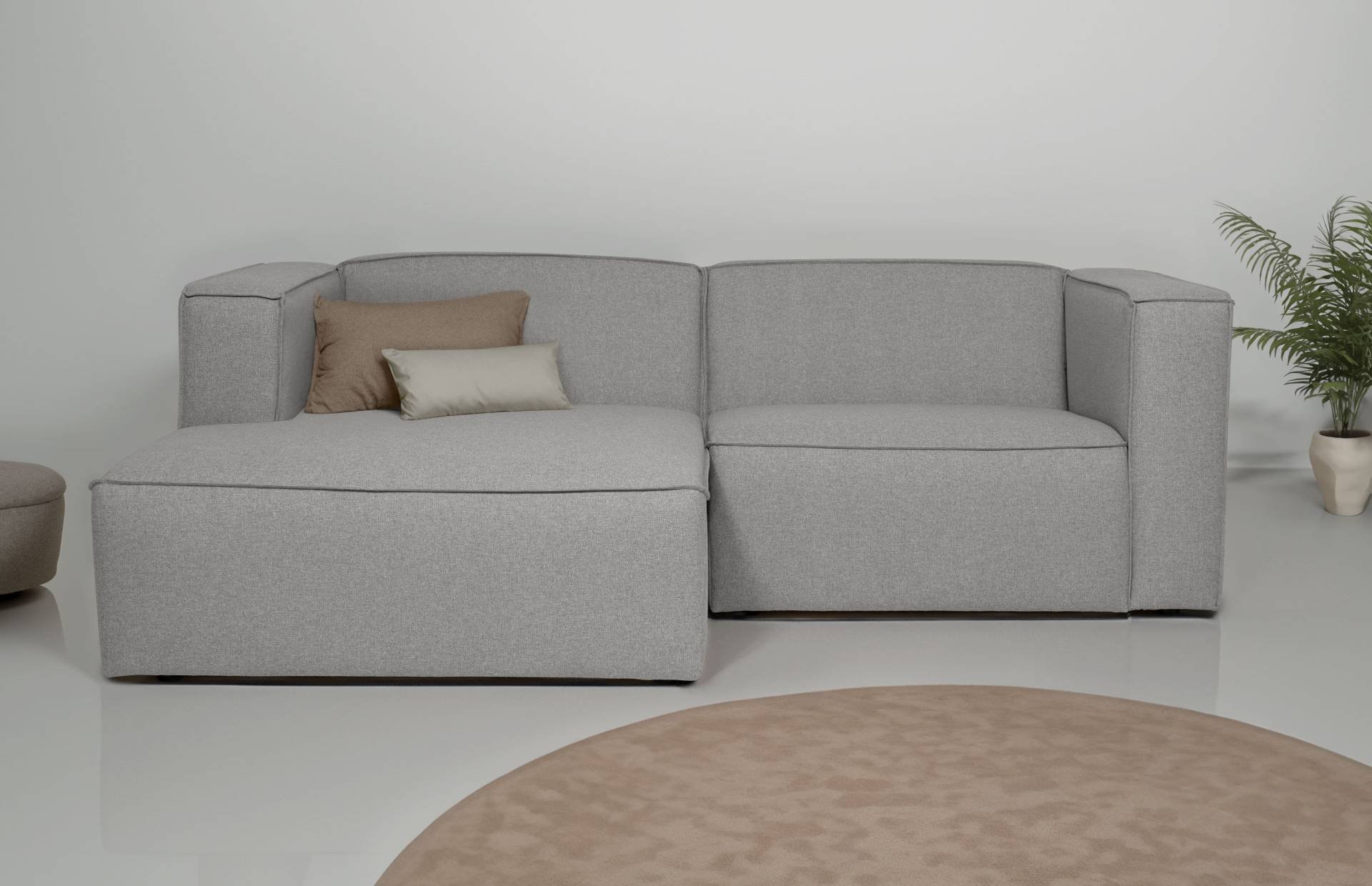 andas Ecksofa »Dalby, L-Form,«, extra tiefe Sitzfläche, mit Kedernaht, angenehmer Sitzkomfort andas Ecksofa »Dalby, L-Form,«, extra tiefe Sitzfläche, mit Kedernaht, angenehmer Sitzkomfort von andas