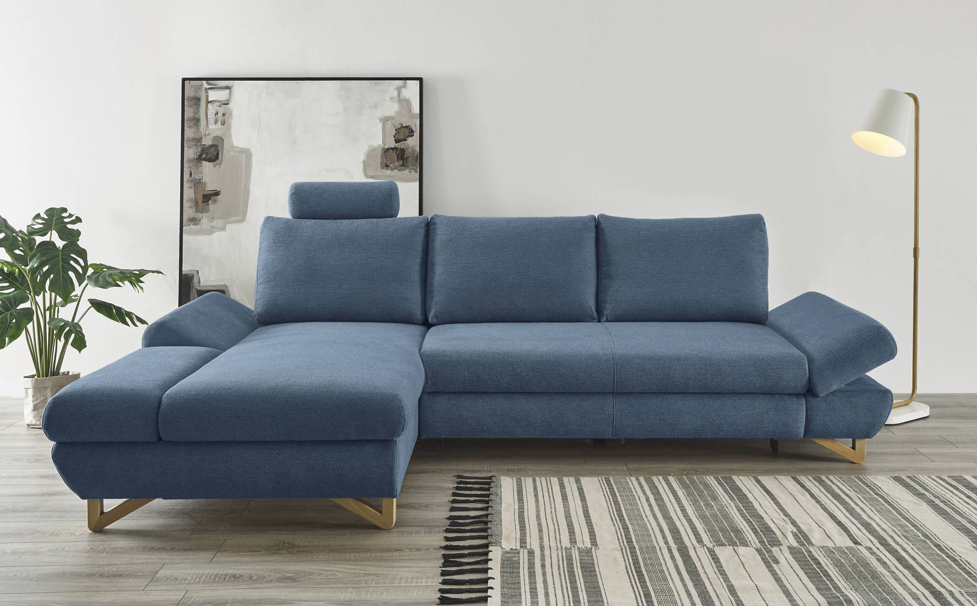 INOSIGN Ecksofa »City/Giron, L-Form,«, verstellbare Armlehnen mit Rasterfunktion von INOSIGN