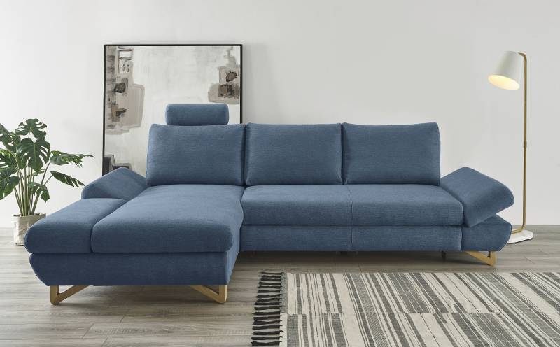 INOSIGN Ecksofa »City/Giron, L-Form,«, verstellbare Armlehnen mit Rasterfunktion von INOSIGN