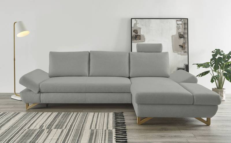 INOSIGN Schlafsofa »City/Giron«, komfortable Bettfunktion (Liegefläche 245 x 138 cm), sowie Bettkasten von INOSIGN