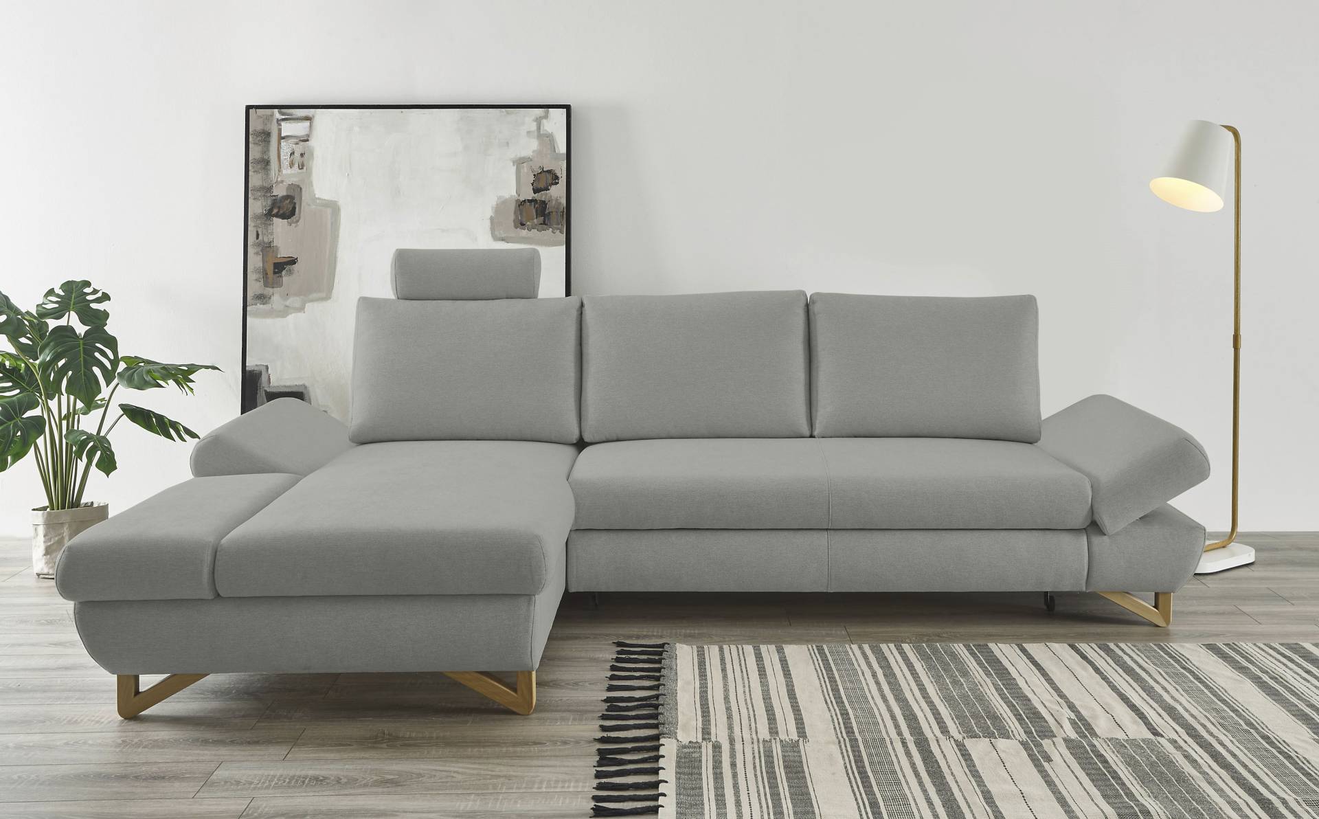 INOSIGN Schlafsofa »City/Giron«, komfortable Bettfunktion (Liegefläche 245 x 138 cm), sowie Bettkasten von INOSIGN