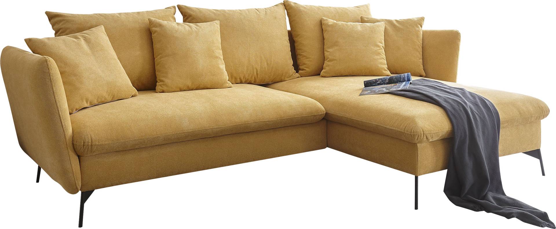 andas Ecksofa »LIVORNO,258 cm, L-Form,« von andas