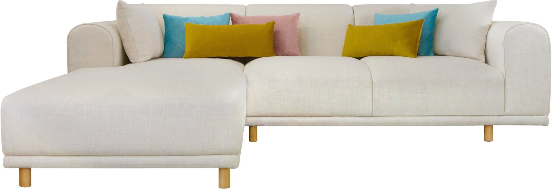 andas Ecksofa »Maroon L-Form«, in skandinavischem Design, mit losen Kissen andas Ecksofa »Maroon L-Form«, in skandinavischem Design, mit losen Kissen von andas