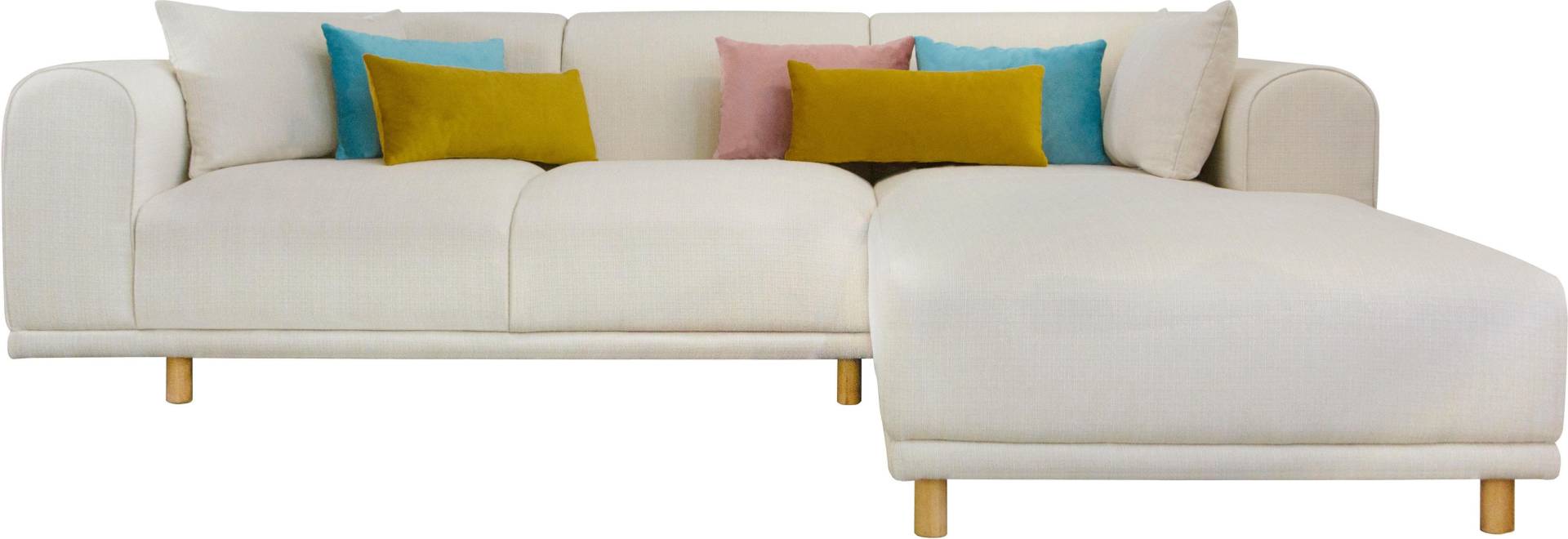 andas Ecksofa »Maroon L-Form«, in skandinavischem Design, mit losen Kissen andas Ecksofa »Maroon L-Form«, in skandinavischem Design, mit losen Kissen von andas