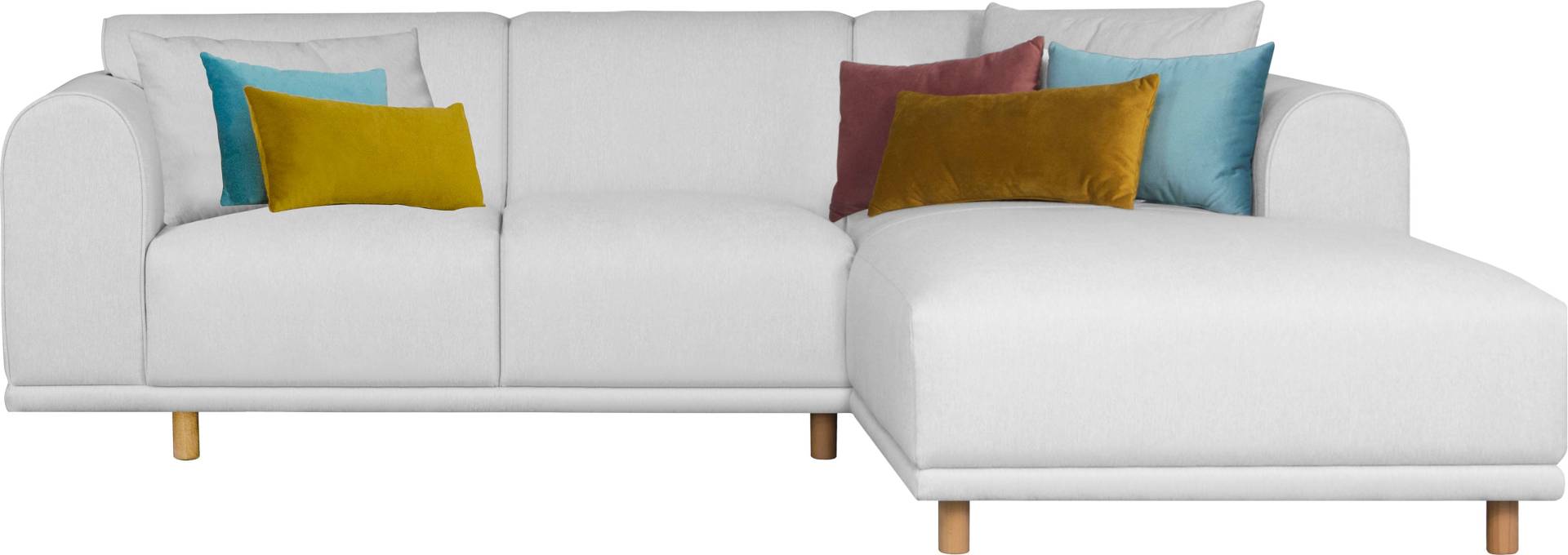andas Ecksofa »Maroon L-Form«, in skandinavischem Design, mit losen Kissen andas Ecksofa »Maroon L-Form«, in skandinavischem Design, mit losen Kissen von andas