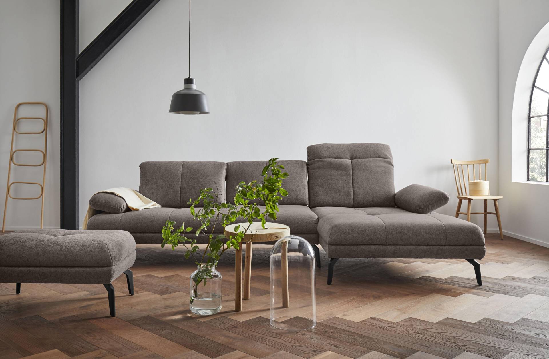 andas Ecksofa »Stenlille L-Form«, incl. Sitztiefen-, Kopfteil- und Armteilverstellung andas Ecksofa »Stenlille L-Form«, incl. Sitztiefen-, Kopfteil- und Armteilverstellung von andas