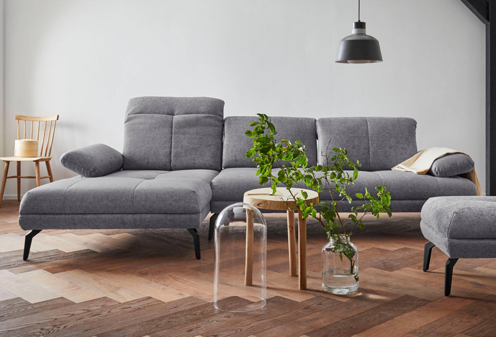 andas Ecksofa »Stenlille L-Form«, incl. Sitztiefen-, Kopfteil- und Armteilverstellung andas Ecksofa »Stenlille L-Form«, incl. Sitztiefen-, Kopfteil- und Armteilverstellung von andas