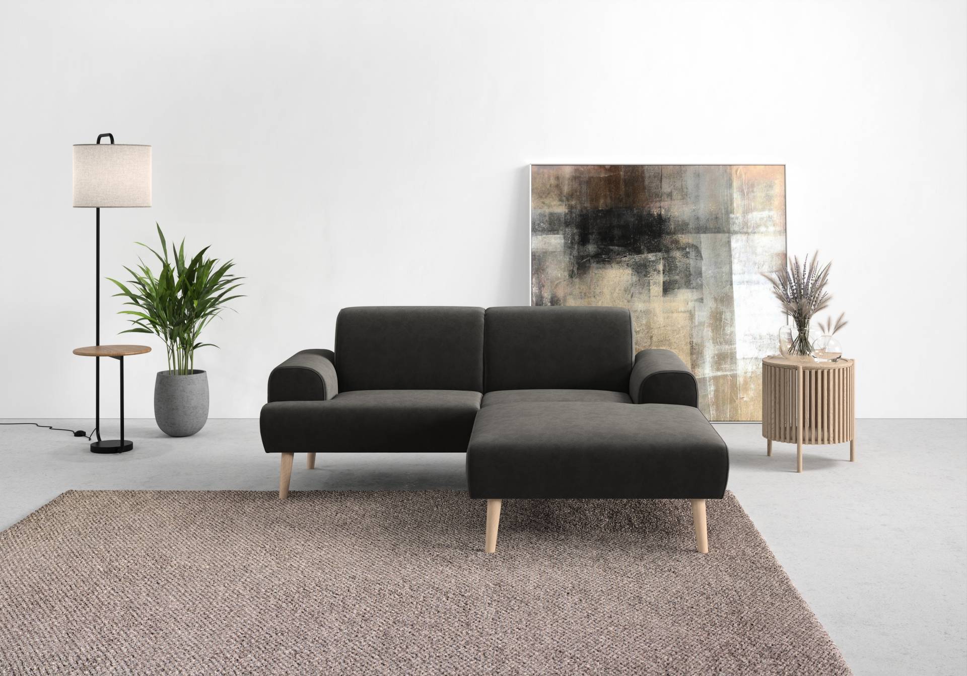 andas Ecksofa »Swift L-Form«, Federkern-Polsterung, B/T/H: 192/83/176 cm andas Ecksofa »Swift L-Form«, Federkern-Polsterung, B/T/H: 192/83/176 cm von andas
