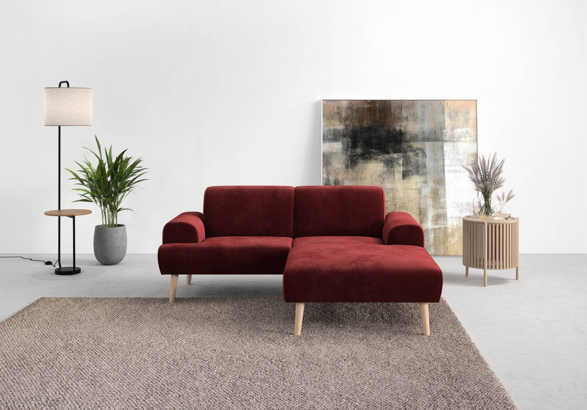 andas Ecksofa »Swift L-Form«, Federkern-Polsterung, B/T/H: 192/83/176 cm andas Ecksofa »Swift L-Form«, Federkern-Polsterung, B/T/H: 192/83/176 cm von andas