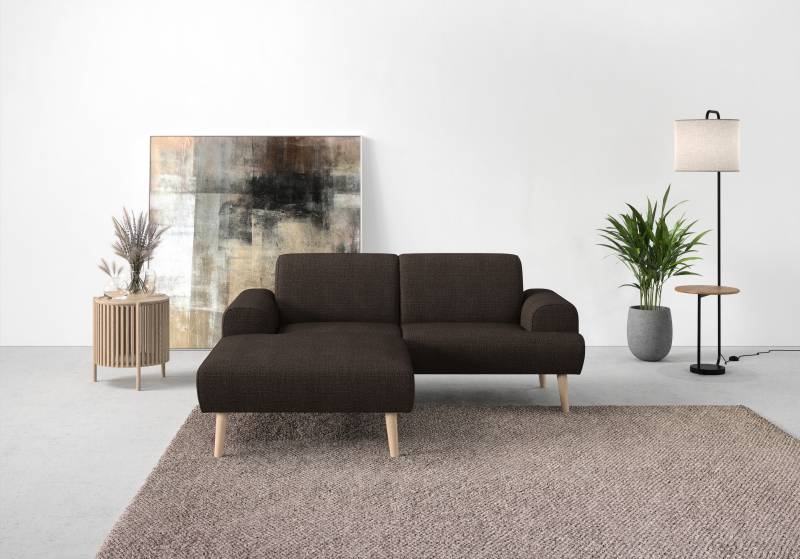 andas Ecksofa »Swift L-Form«, Federkern-Polsterung, B/T/H: 192/83/176 cm von andas