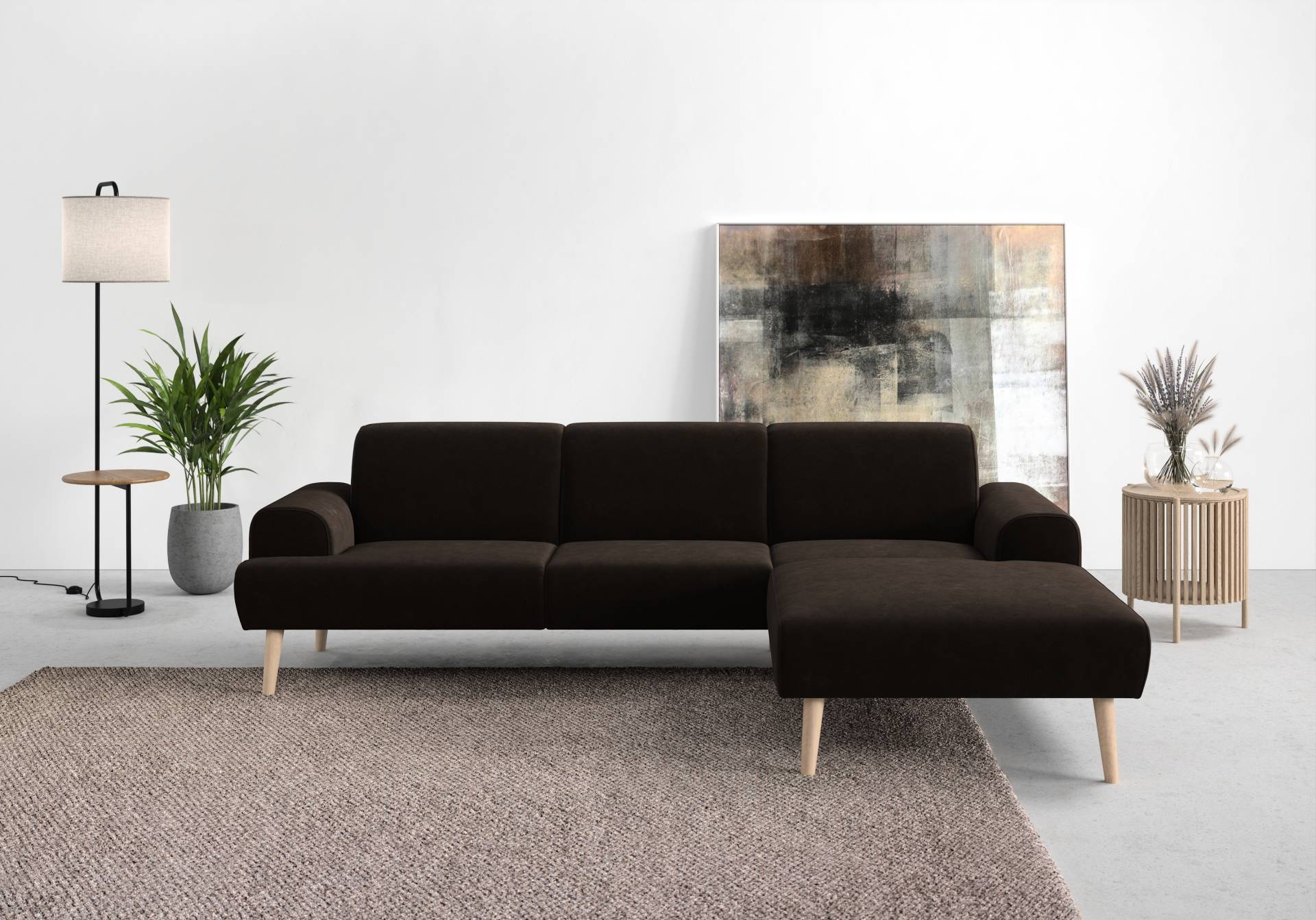 andas Ecksofa »Swift L-Form«, Federkern-Polsterung, B/T/H: 292/83/176 cm andas Ecksofa »Swift L-Form«, Federkern-Polsterung, B/T/H: 292/83/176 cm von andas