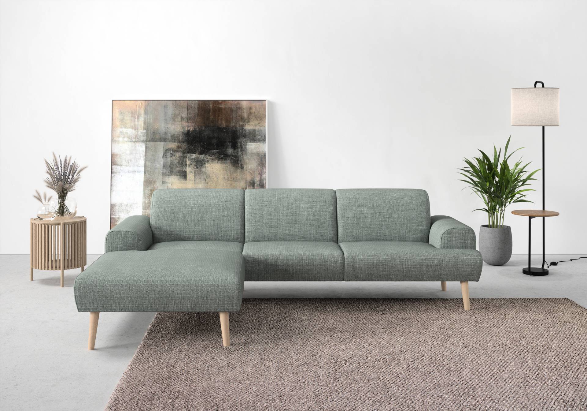 andas Ecksofa »Swift L-Form«, Federkern-Polsterung, B/T/H: 292/83/176 cm andas Ecksofa »Swift L-Form«, Federkern-Polsterung, B/T/H: 292/83/176 cm von andas