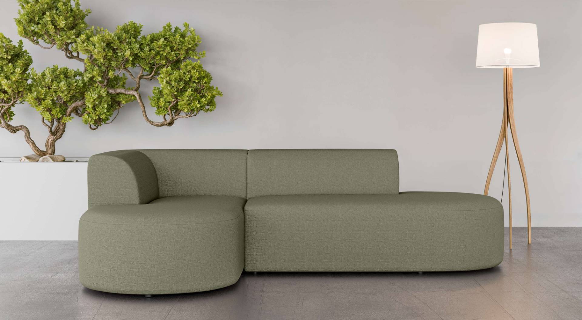 andas Ecksofa »Ecksofa Tvinne mit Ottomane links oder rechts bestellbar«, L-Form, mit Wellenunterfederung, BxTxH 260x170x73 cm andas Ecksofa »Ecksofa Tvinne mit Ottomane links oder rechts bestellbar«, L-Form, mit Wellenunterfederung, BxTxH 260x170x73 cm von andas