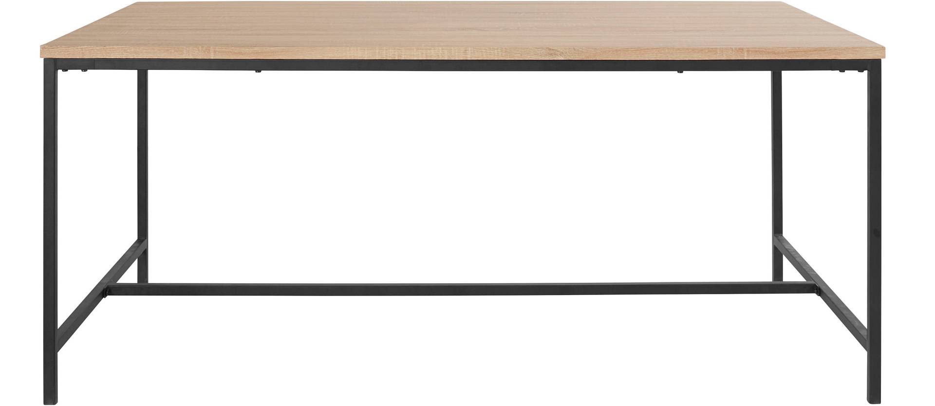 andas Esstisch »Vadum«, (1 St.), mit Tischplatte in einer Holzoptik und fühlbare Struktur, Höhe 76 cm von andas