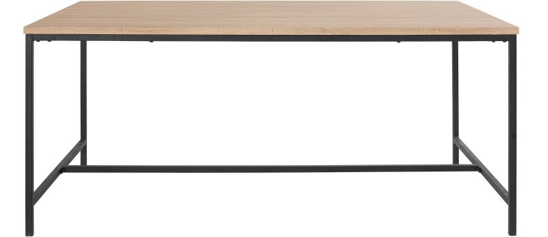 andas Esstisch »Vadum«, (1 St.), mit Tischplatte in einer Holzoptik und fühlbare Struktur, Höhe 76 cm von andas