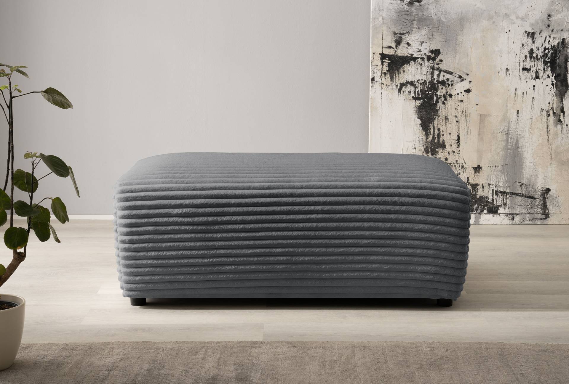 andas Hocker »BAKELS, Polsterhocker in Cord oder Boucle-Stoff«, zur Serie BAKELS, Hocker stellbar zum Schlafsofa (Krokodilverbinder) andas Hocker »BAKELS, Polsterhocker in Cord oder Boucle-Stoff«, zur Serie BAKELS, Hocker stellbar zum Schlafsofa (Krokodilverbinder) von andas