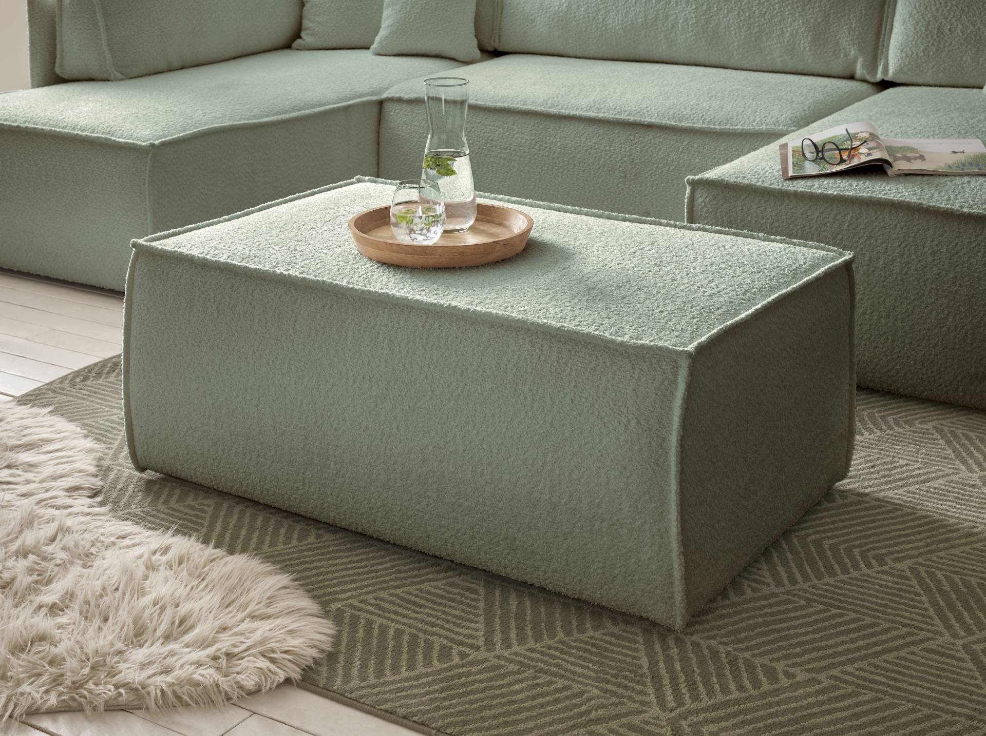 andas Hocker »FINNLEY«, passend zur Polster-Serie FINNLEY andas Hocker »FINNLEY«, passend zur Polster-Serie FINNLEY von andas