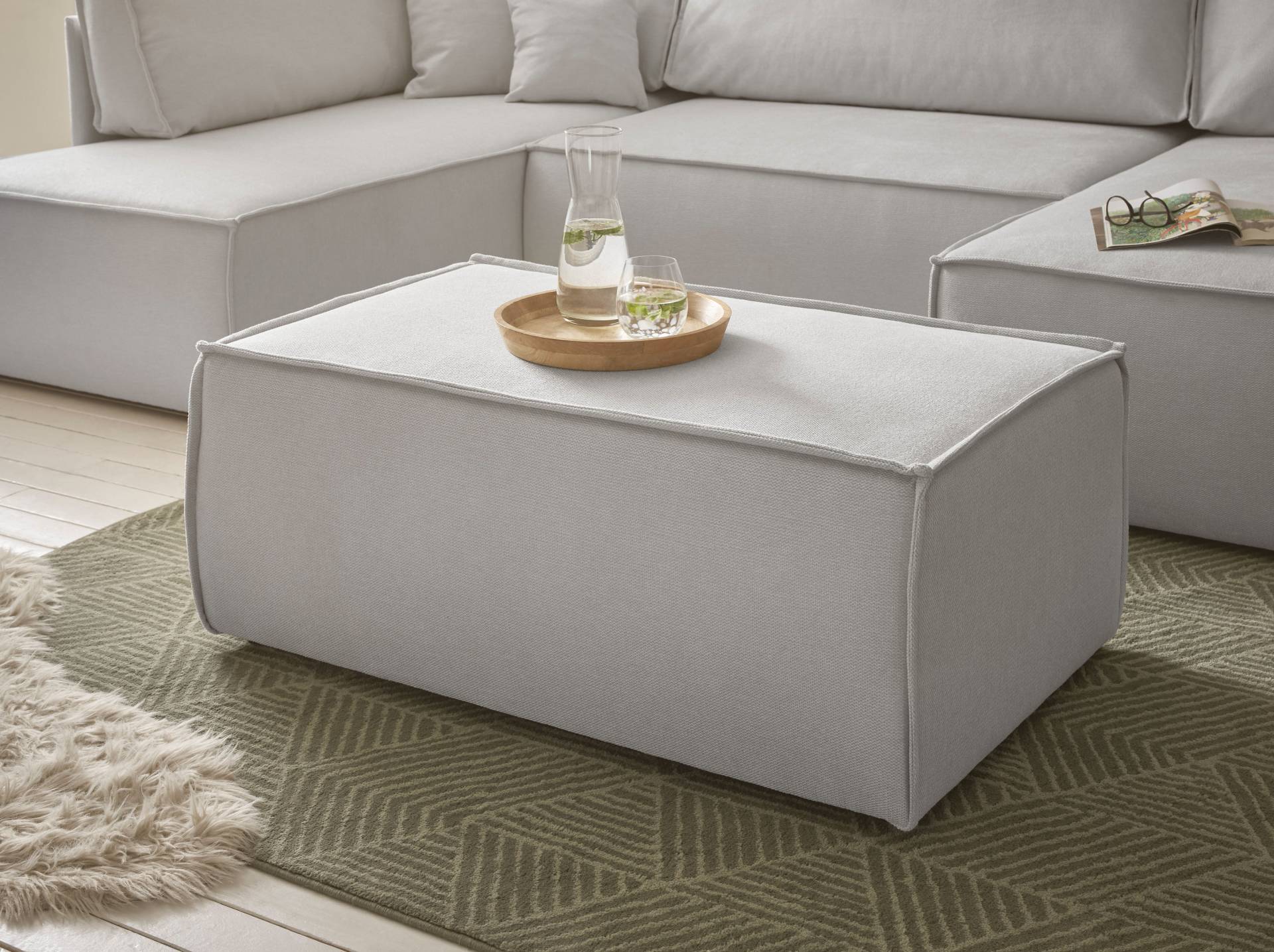 andas Hocker »FINNLEY«, passend zur Polster-Serie FINNLEY andas Hocker »FINNLEY«, passend zur Polster-Serie FINNLEY von andas