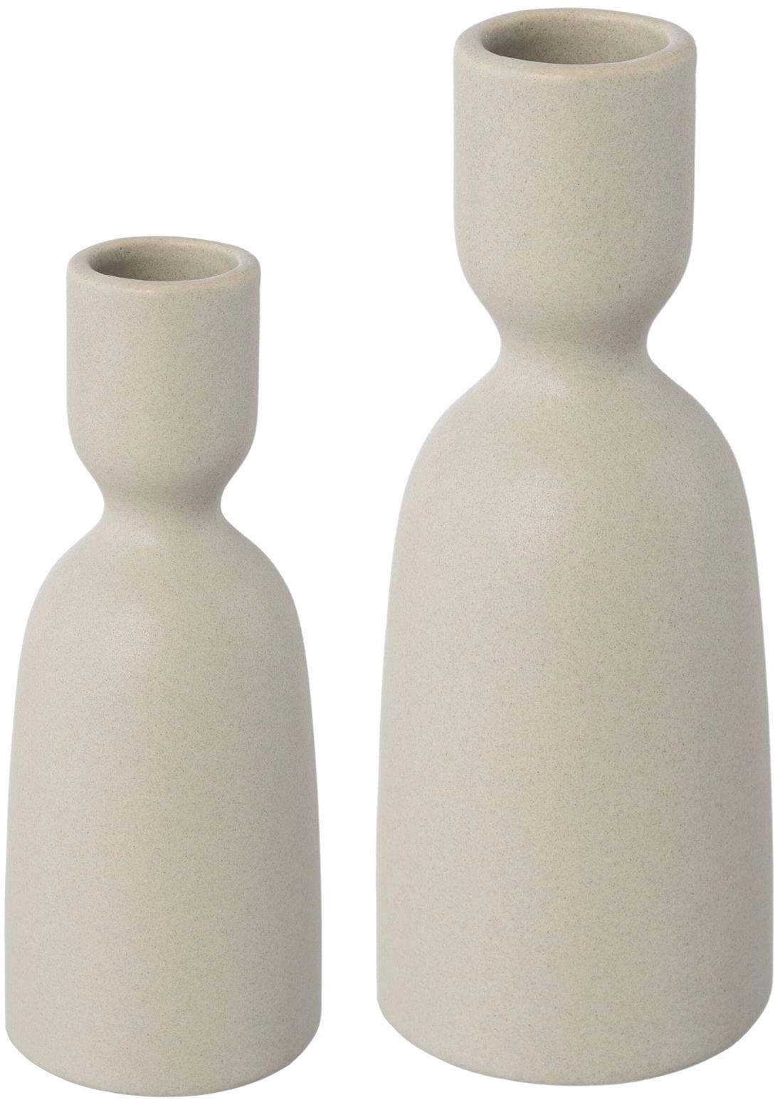 andas Kerzenhalter »Stabkerzenhalter Adalena«, (Set, 2 St.), aus Porzellan, im nordischen Design von andas