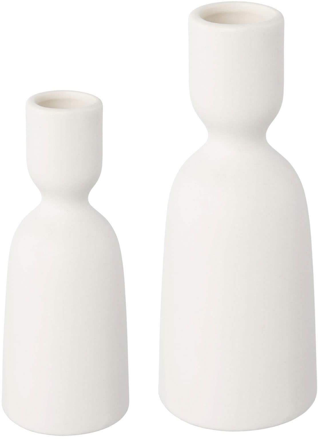 andas Kerzenhalter »Stabkerzenhalter Adalena«, (Set, 2 St.), aus Porzellan, im nordischen Design von andas