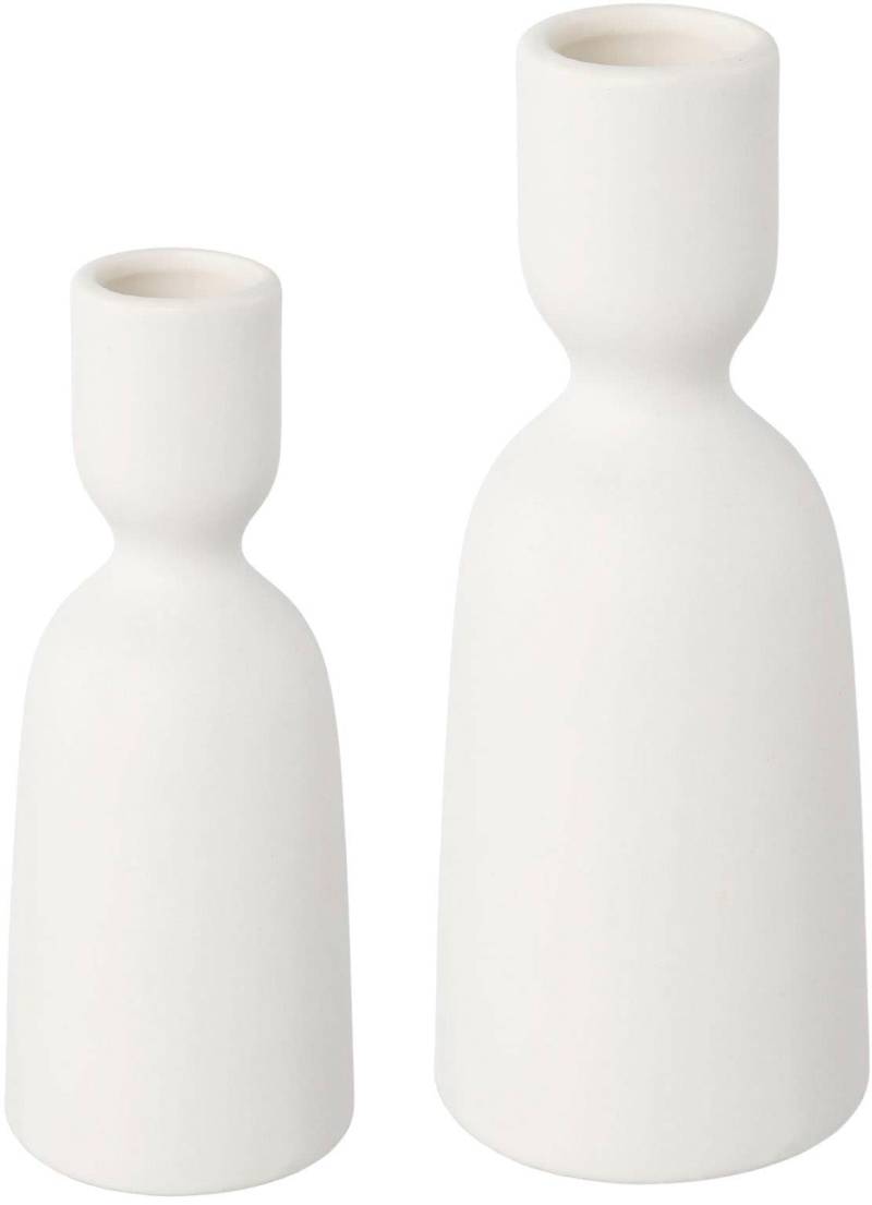 andas Kerzenhalter »Stabkerzenhalter Adalena«, (Set, 2 St.), aus Porzellan, im nordischen Design von andas