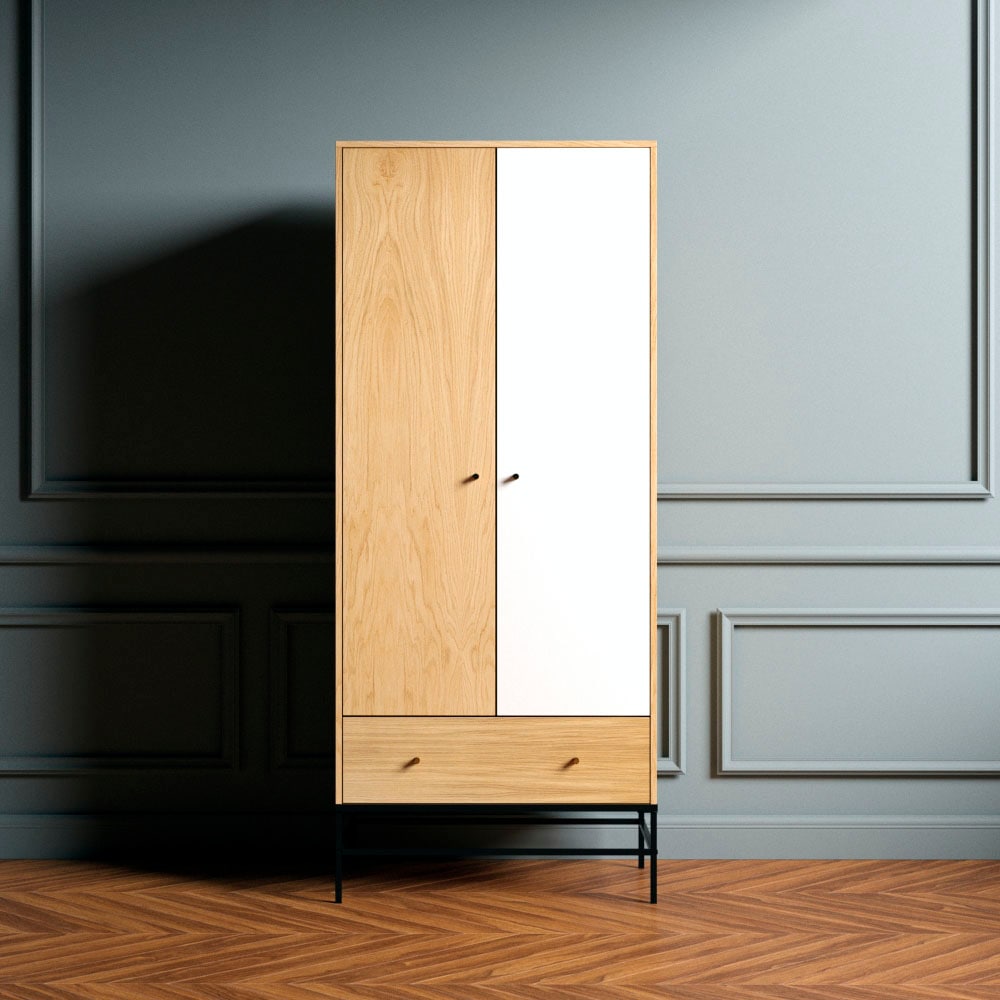 andas Kleiderschrank »Flora«, im schlichten skandinavischen Design von andas