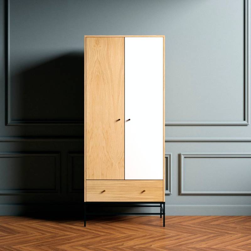 andas Kleiderschrank »Flora«, im schlichten skandinavischen Design von andas