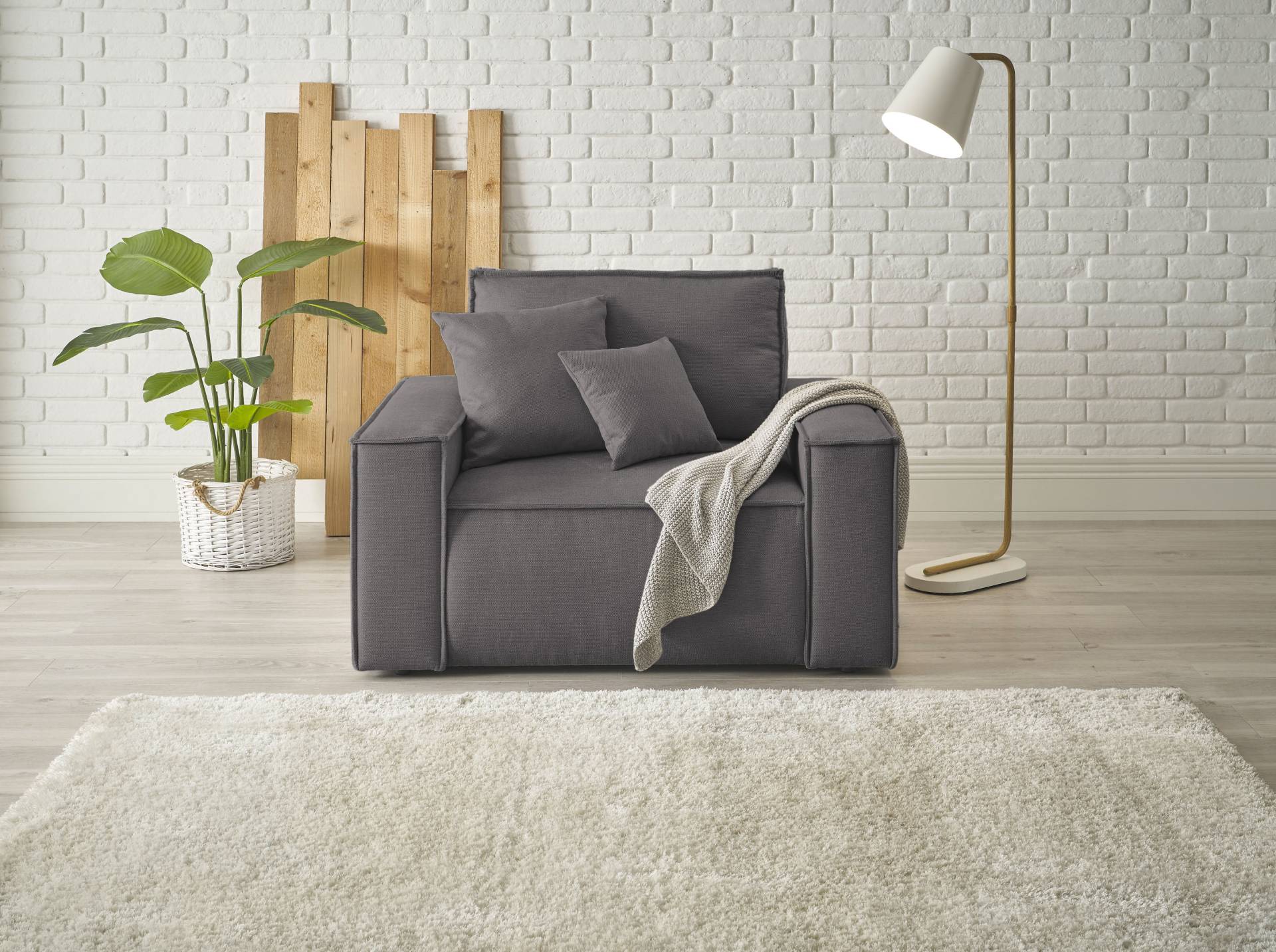 andas Loveseat »Finnley«, (1 St.), passend zur Polster-Serie Finnley von andas