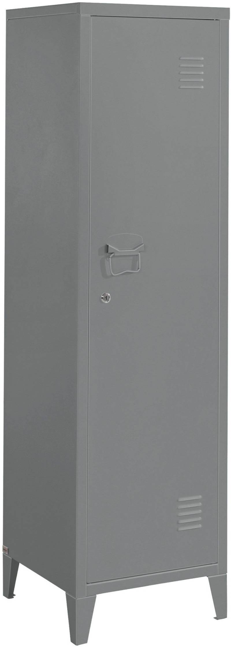 andas Midischrank »Jensjorg«, Midischrank aus Metall, 2 x Einlegeböden hinter der Tür, Höhe 137 cm von andas