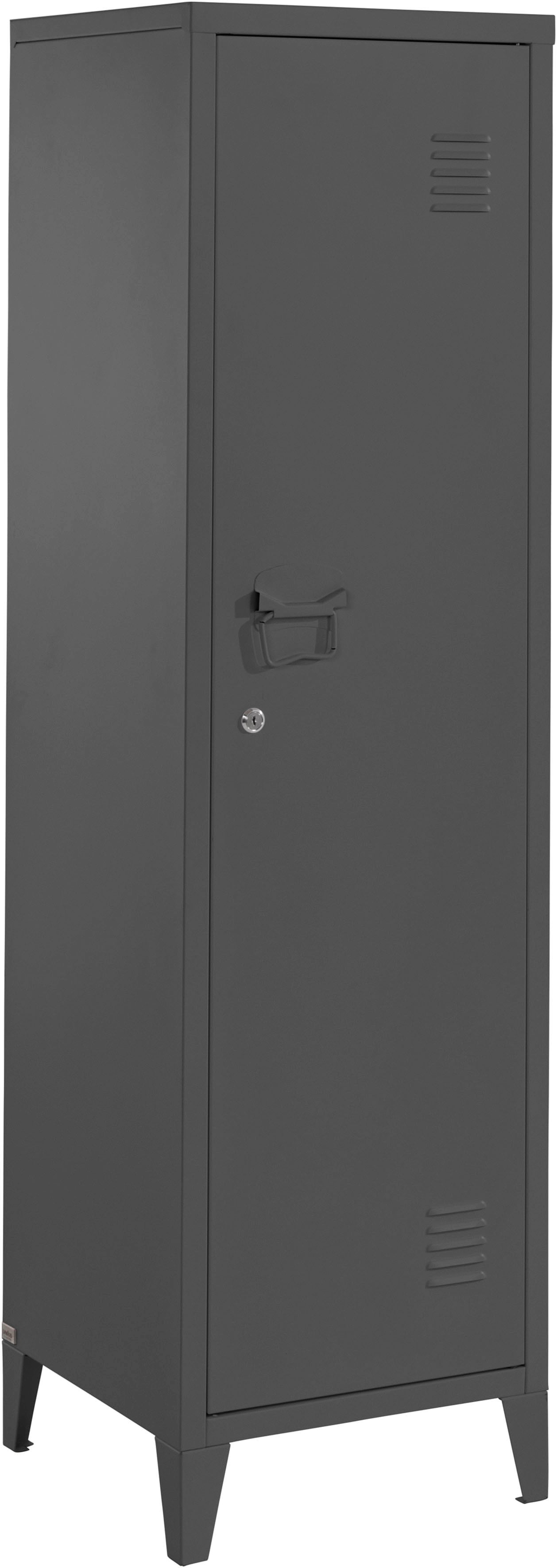 andas Midischrank »Jensjorg«, Midischrank aus Metall, 2 x Einlegeböden hinter der Tür, Höhe 137 cm andas Midischrank »Jensjorg«, Midischrank aus Metall, 2 x Einlegeböden hinter der Tür, Höhe 137 cm von andas