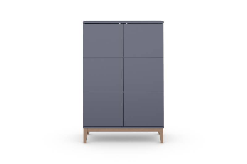 andas Highboard »Maryd«, (1 St.), Hochkommode mit Untergestell in Holzoptik von andas