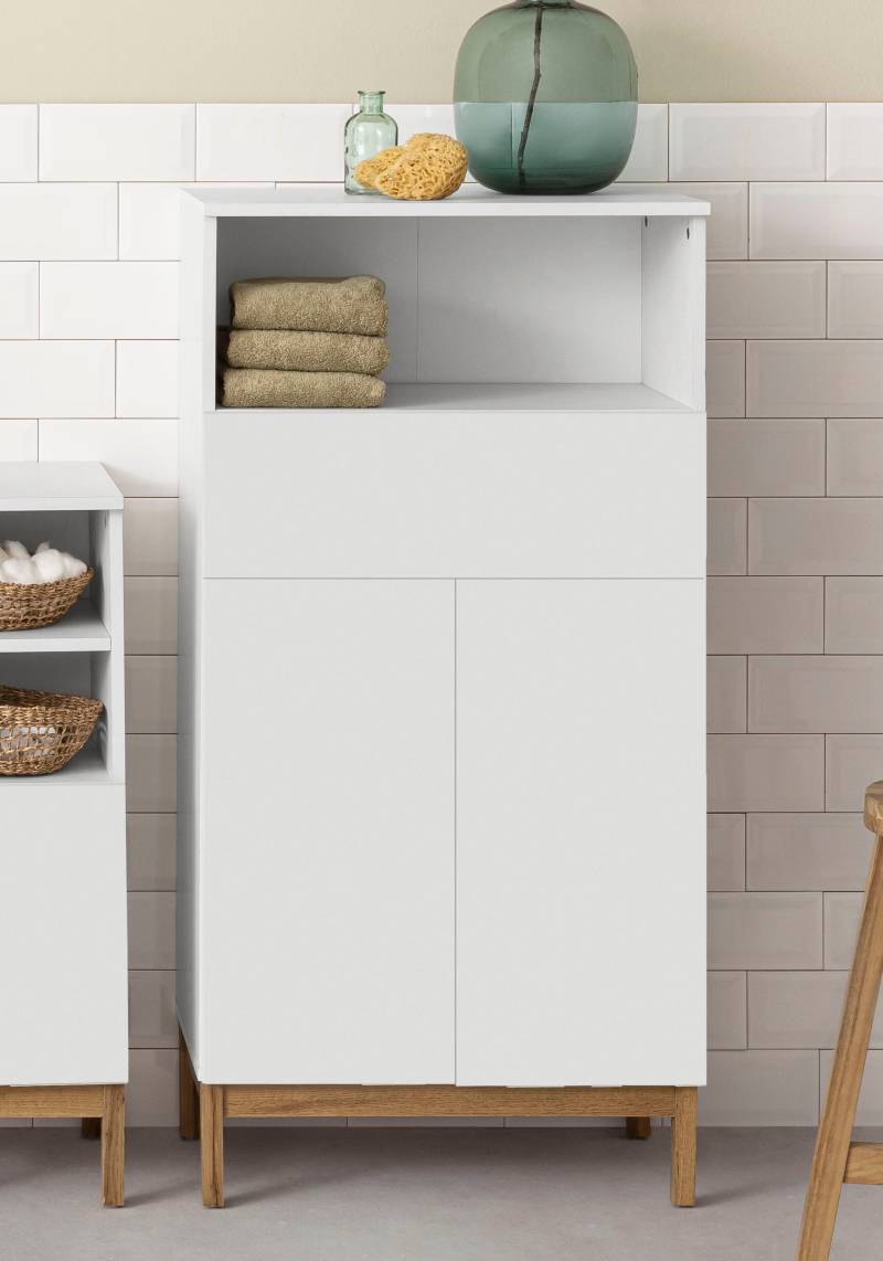 welltime Midischrank »Stian«, mit 2 Einlegeböden hinter den Türenpaar, Breite 60 cm, Höhe 120,5 cm von welltime