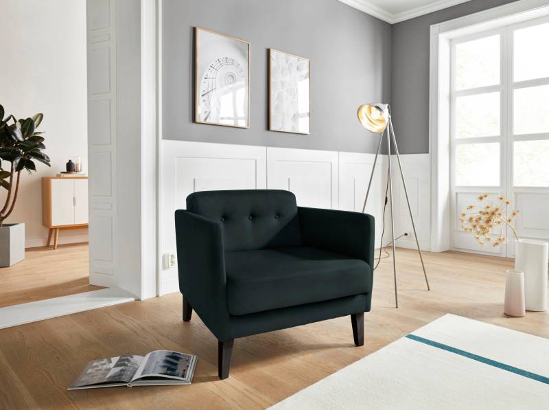 andas Sessel »Raadal«, in skandinavischer Optik, mit Knopfheftung, Design by Morten Georgsen von andas