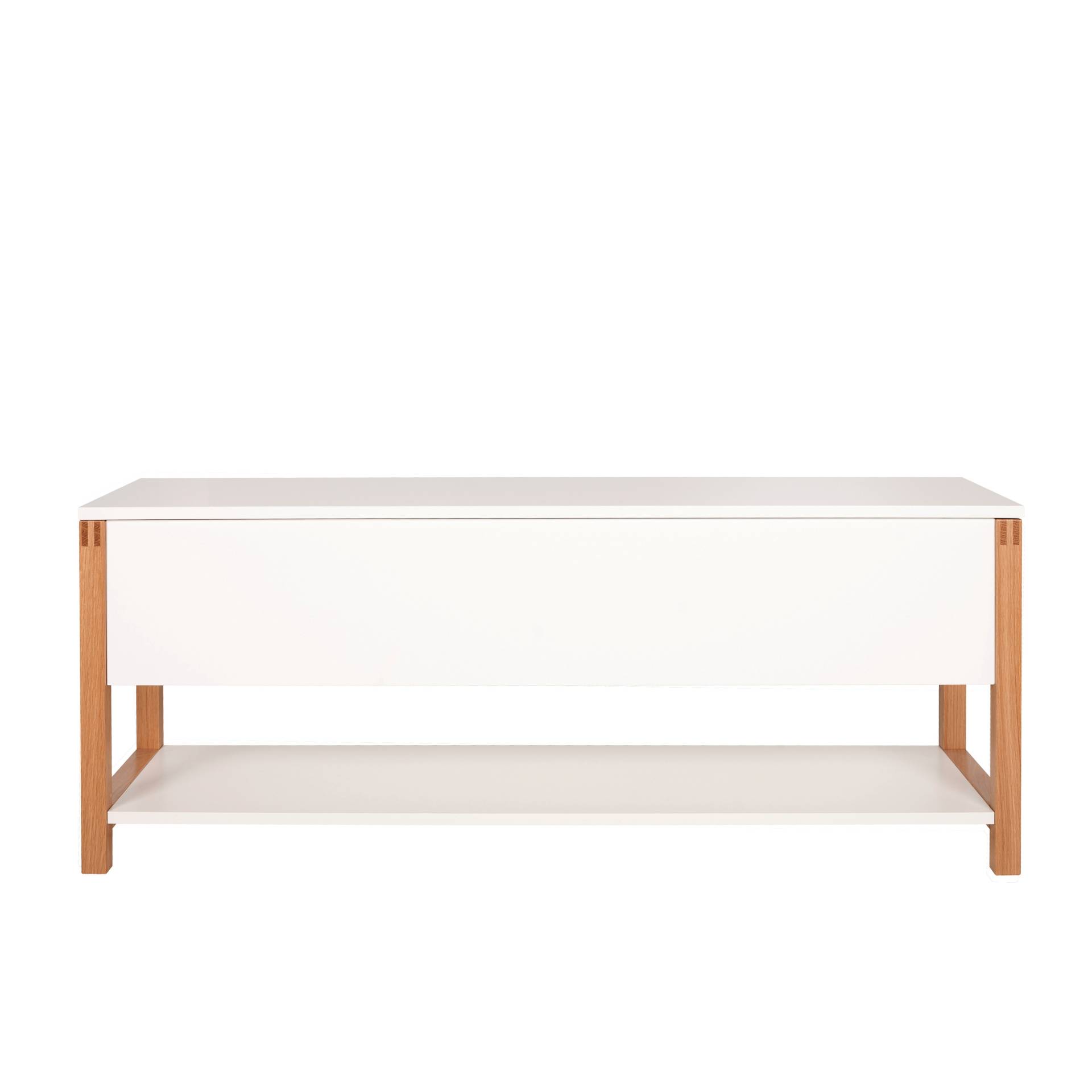 andas Sitztruhe, im skandinavian Design, Holzfurnier aus Eiche andas Sitztruhe, im skandinavian Design, Holzfurnier aus Eiche von andas